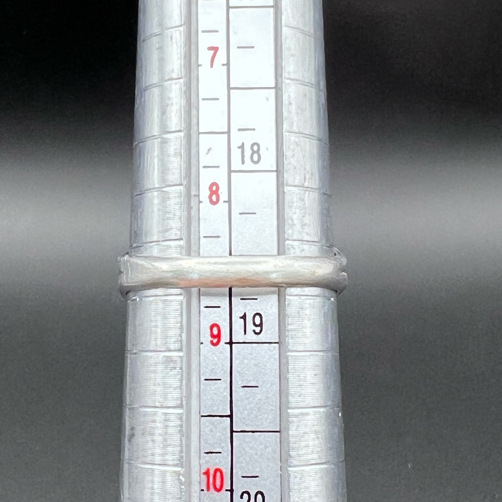 Native American Coral Shadowbox Ring - image 6